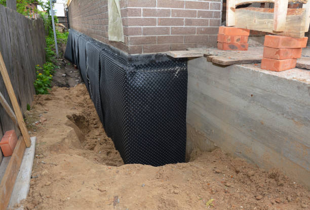 SJ Waterproofing Pros technician performing targeted Crawl Space Encapsulation assessment in Mendota, IL